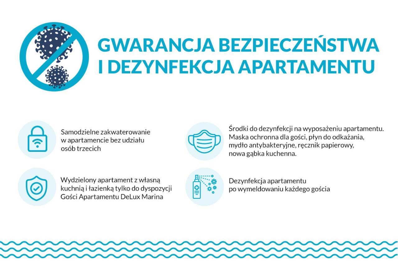 Apartament Delux Marina Kąty Rybackie Exterior foto